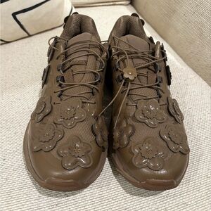 Cecilie Bahnsen x ASICS Gel-Terrain sneakers "Sepia" 3-D Flower design